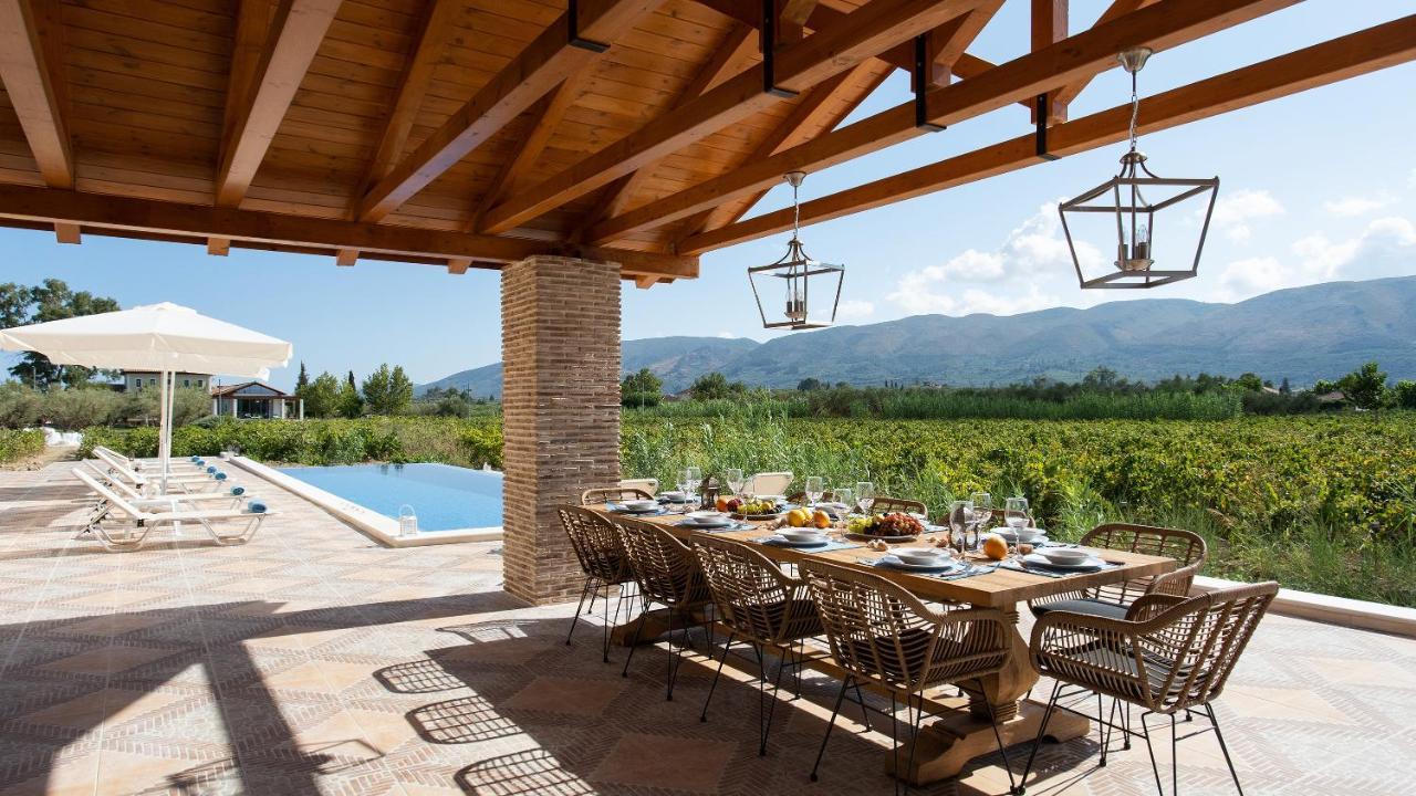 Aneli Luxury Villas - Villa Semeli Áyios Kírikos Exterior foto