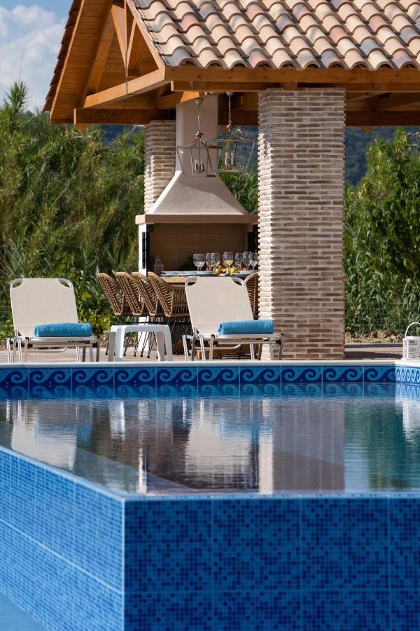 Aneli Luxury Villas - Villa Semeli Áyios Kírikos Exterior foto